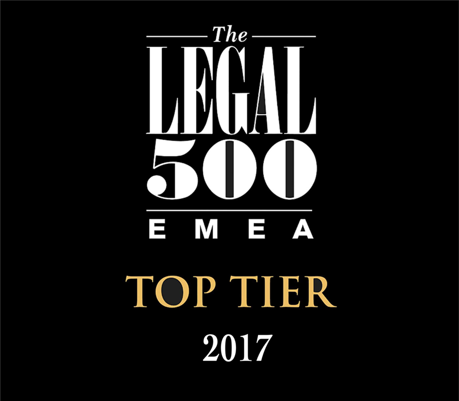 AJA ranked as a <em>Tier 1 Firm</em> by The Legal 500